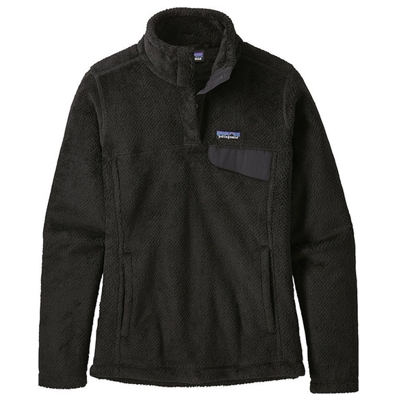 Patagonia Tops - Patagonia Black Re-Tool Snap-T Pullover Fleece